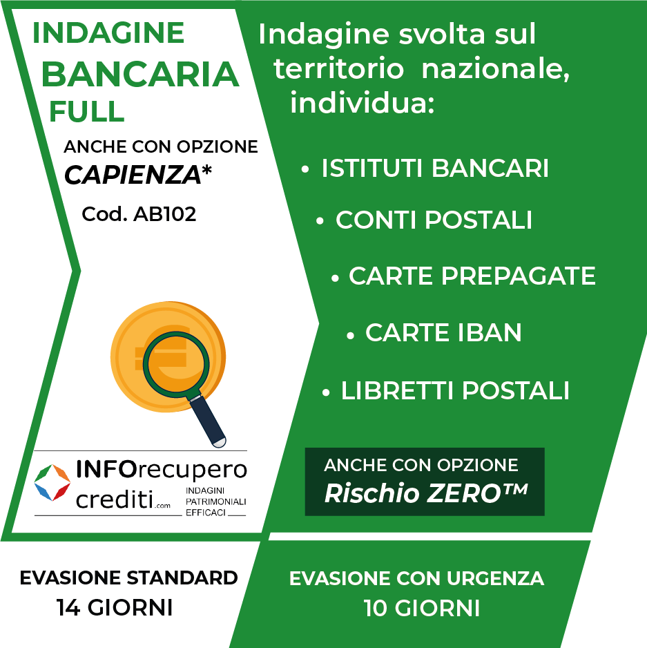 indagine bancaria nazionale