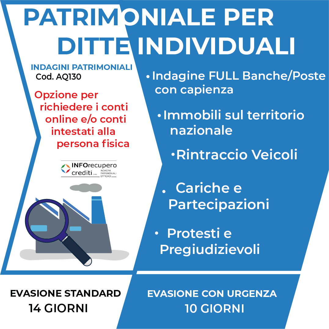 patrimoniale ditte individuali